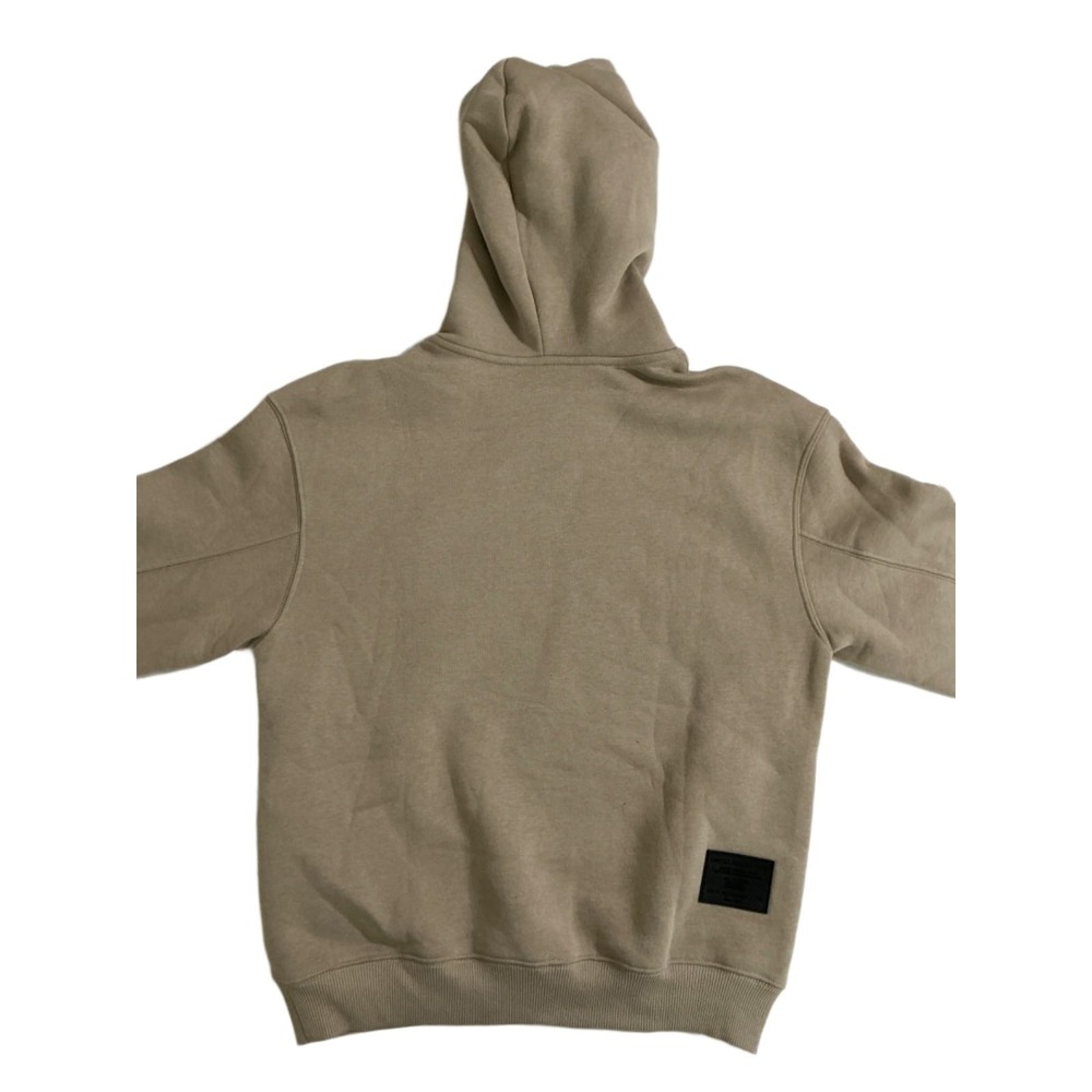 Vika Adamskaya Mental Health Club Hoodie XS Beige BALANS Fleece Pullover Ukraine - Picture 2 of 9